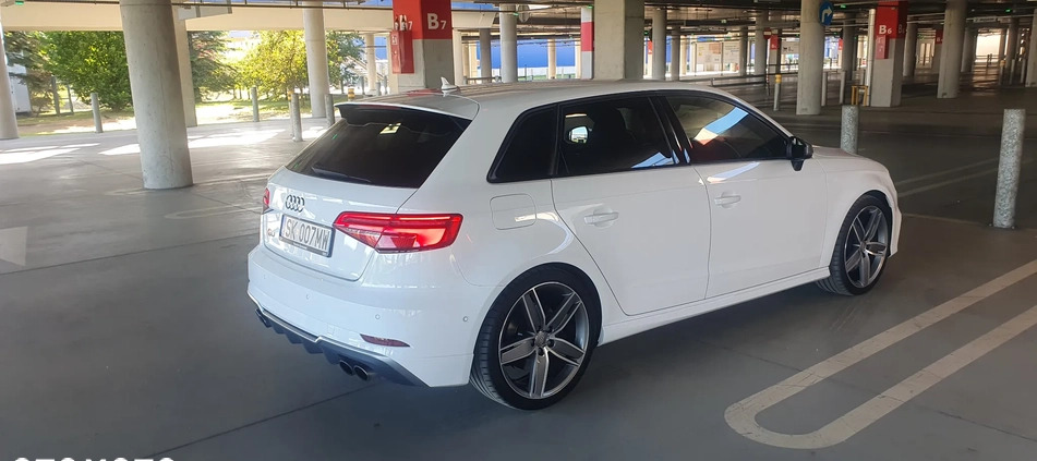 Audi S3 cena 114000 przebieg: 117000, rok produkcji 2018 z Katowice małe 121